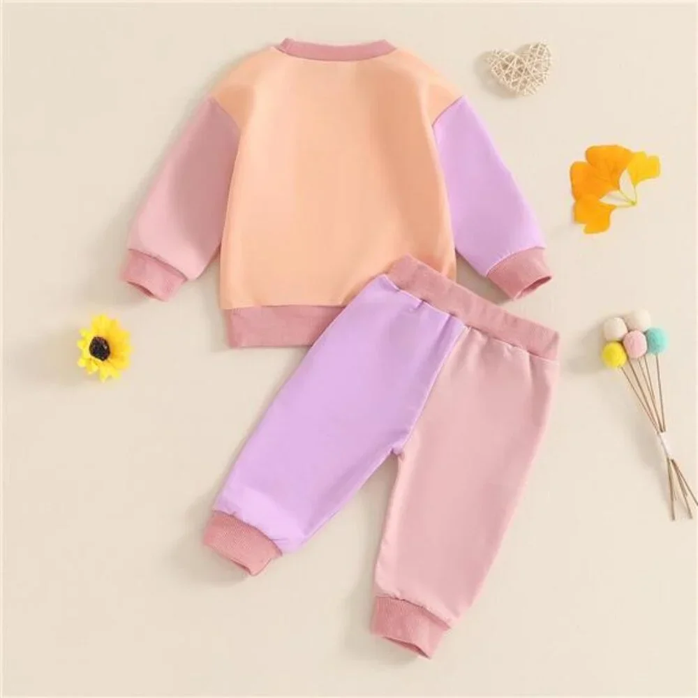 Baby Girl Fall‎ Outfit Sweatshirt Cute Infant Newborn Toddler Winter Clothes Set